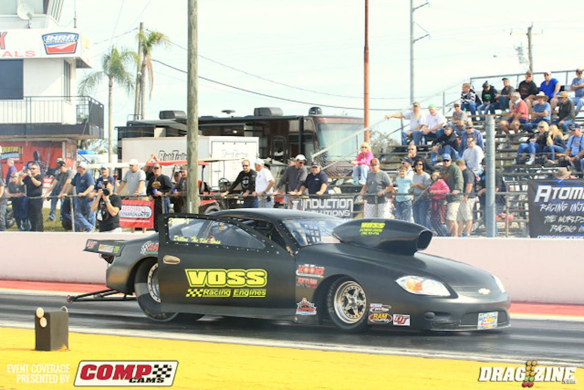 Dillon Voss put up a 4.51 to land fourth in the field in the Voss Racing 2009 Cobalt.