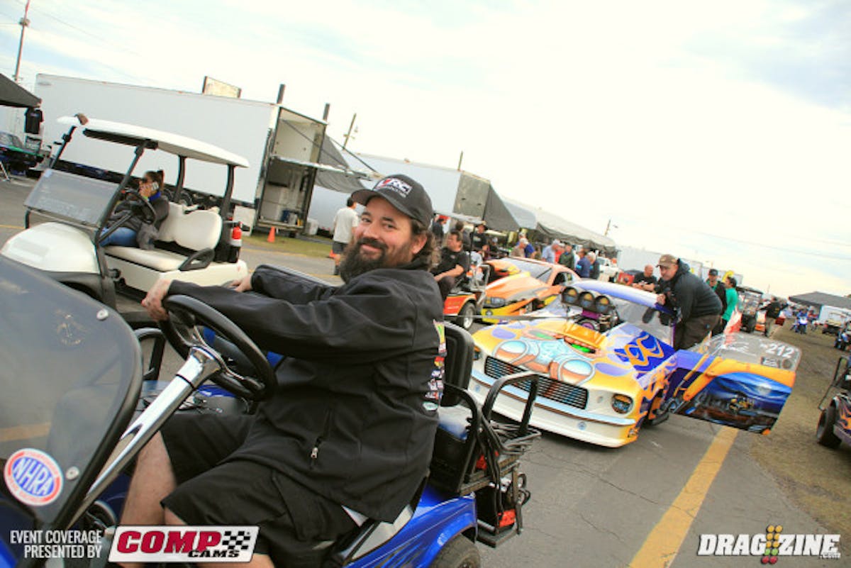 We talked with Chase Driscoll who is working with Frankie Taylor this weekend both on his car and with Taylor tuning to T.J. And Tim Tindle. Tim was qualified second after the first session in X Treme Pro Mod with a  3.66 at 207.