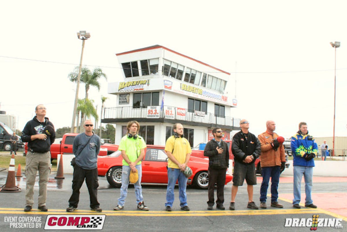 We had a prayer this morning before the National Anthem about 11:30.