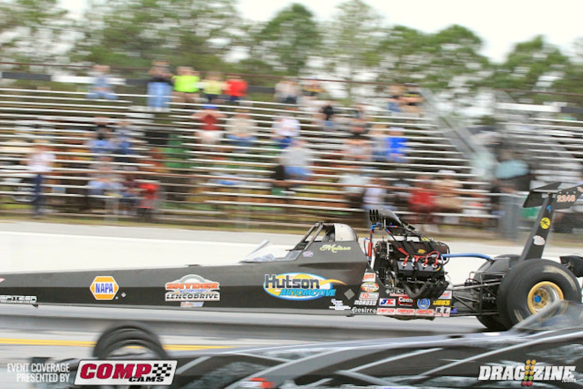 Open Outlaw open with Keny Gonyo taking a win over Tracey Stunkard and a clean up in Stunkard's lane. Melissa Hutson andAndy Johnson were next up with Melissa gaining the starting line advantage.  She would hold on to the strip with a 3.809 to Johnson's 3.811 at 192.