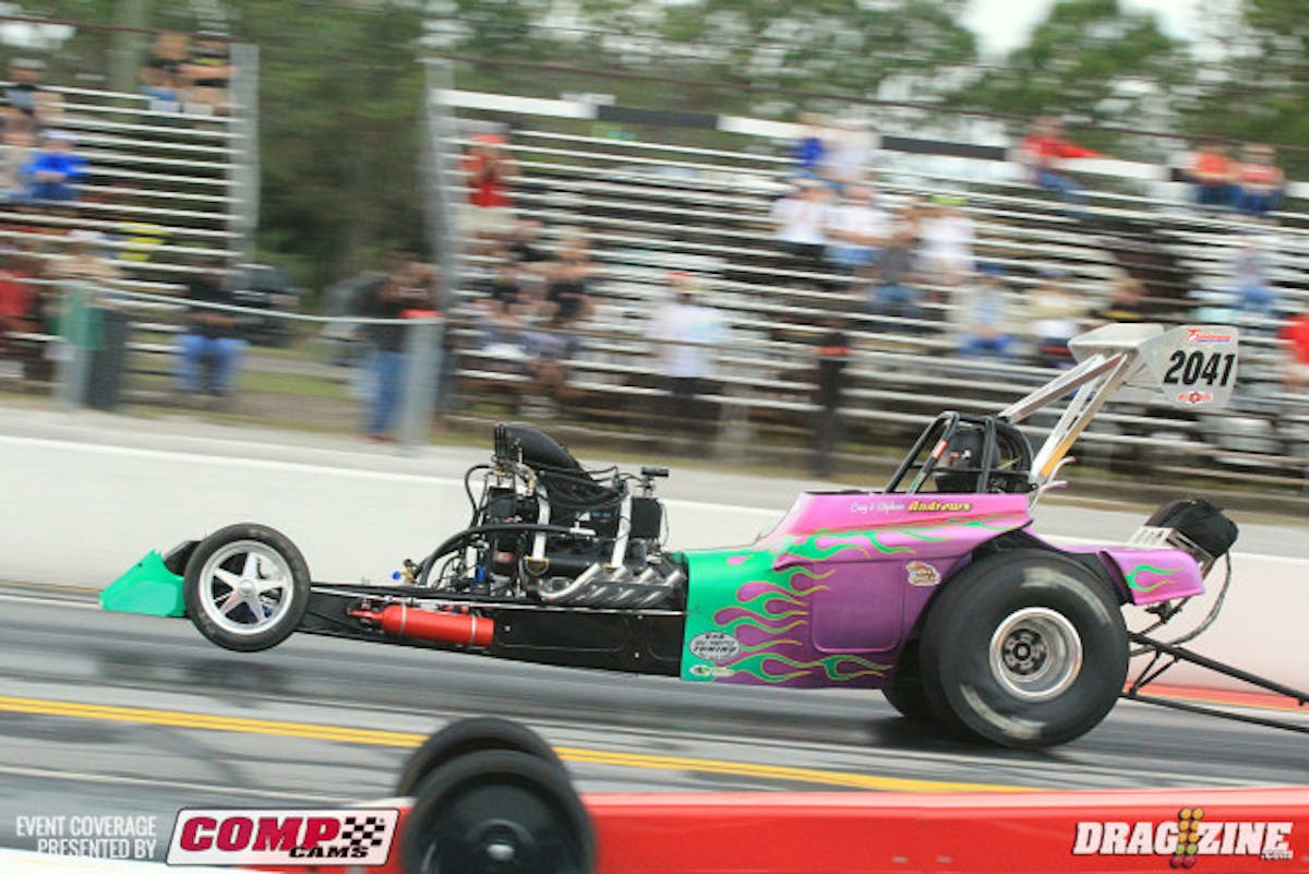 Next up was Craig Andrews and Stanley Albritton Jr. Albritton left first with a .062 but could not stay out front for long running a 4.0 to Andrews' winning 3.90 at 184.