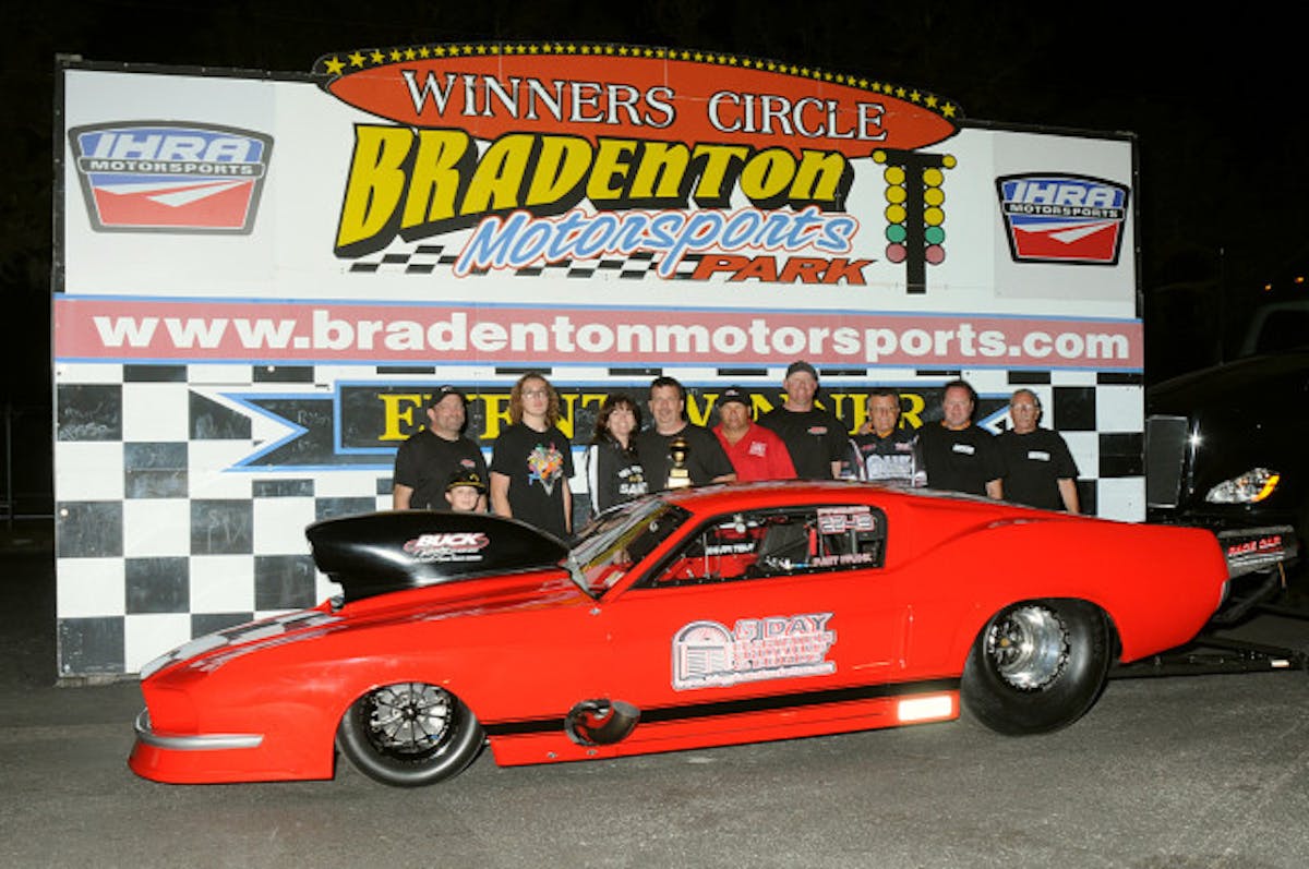 Outlaw Pro Mod Runner Up Fast Frank Cersosimo.