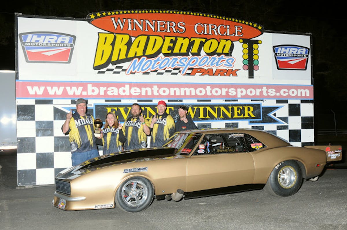 Dewayne Mills earned his way to the final with some low 4 second runs and stepping it up when needed in the semi's  over Rick Thornton and final round making two runs in the threes. The team used this event to test for Lights Out next month at SGMP and came away with some good data, a win and some extra money. Mills will be one to watch this year for sure with the "soft" performance this weekend.