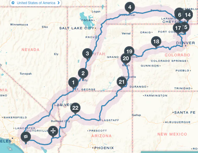 Not everyday do you get to go on a road trip like this, but we were going to get the truck to a ton of places.