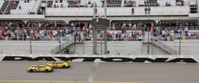 GTLM Corvette finish