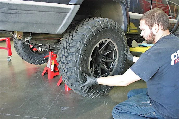 Finishing up the last of the install.