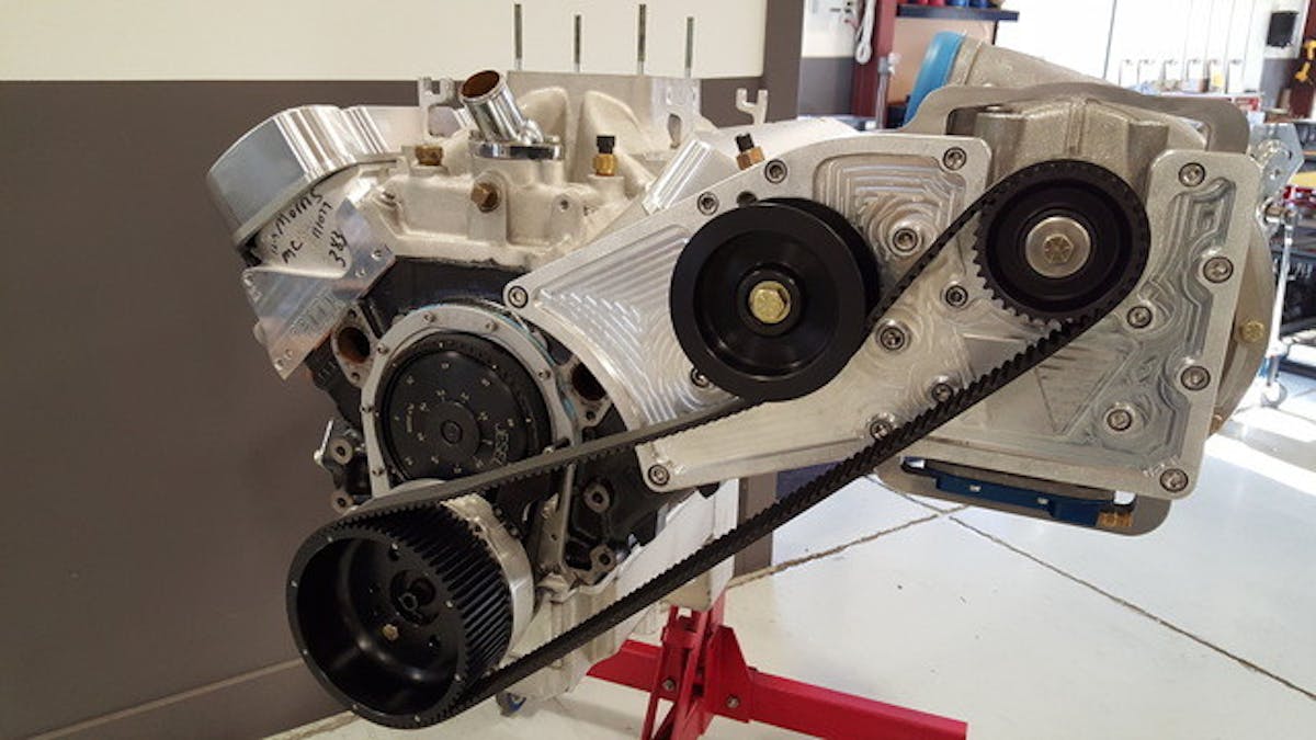 These brackets are designed to improve pulley tension; finding gains from the less-obvious areas. 