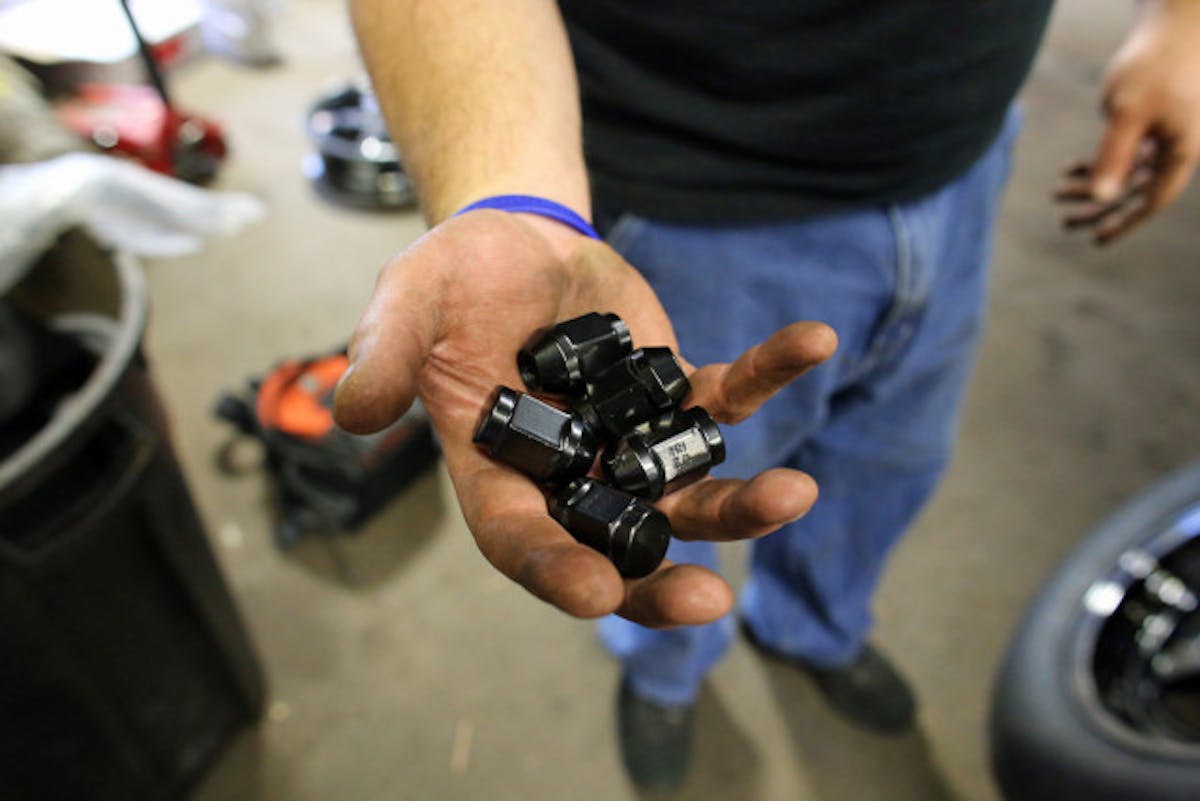 JMS includes new lug nuts with our Avenger series wheels.