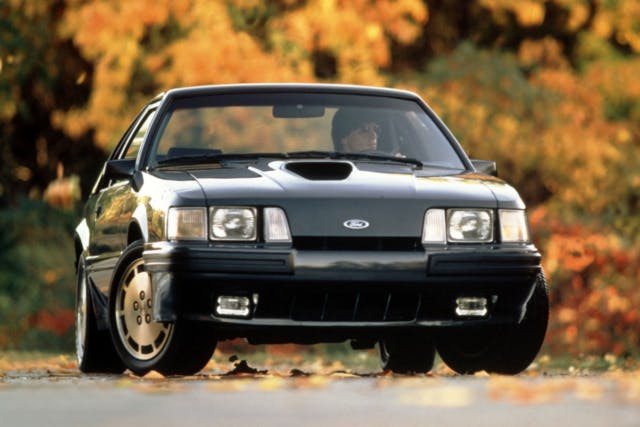 The SVO name might not have ad the gravitas of the GT, but there was no denying that during its production run, it outperformed the V8 variant both in handling and straight line performance.