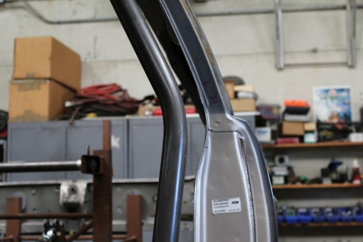 This is your aim -- a nice fit to the body, but not so right you can't work between them to weld the chassis.