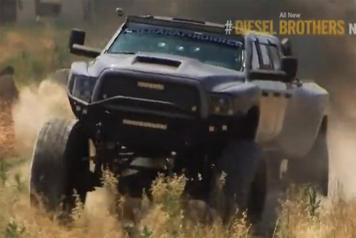 Diesel Dave takes the Federal bigwigs out for an all-American joy ride.