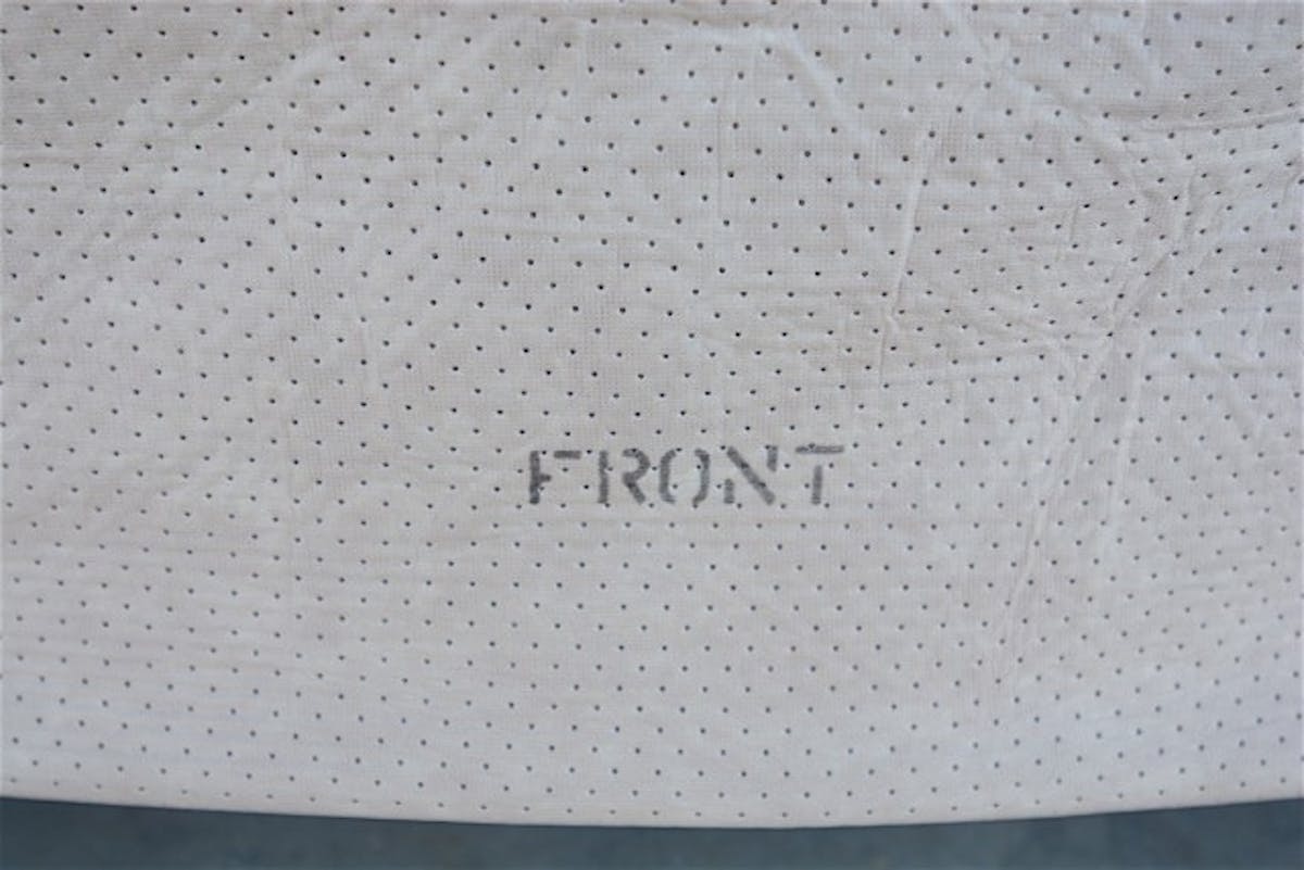 Covercraft makes installing our new car cover easier than ever by marking the front portion of the cover for convenience.