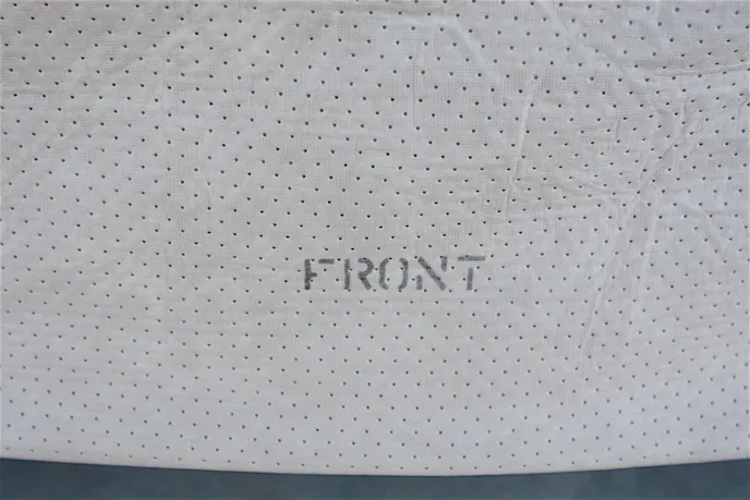 Covercraft makes installing our new car cover easier than ever by marking the front portion of the cover for convenience.