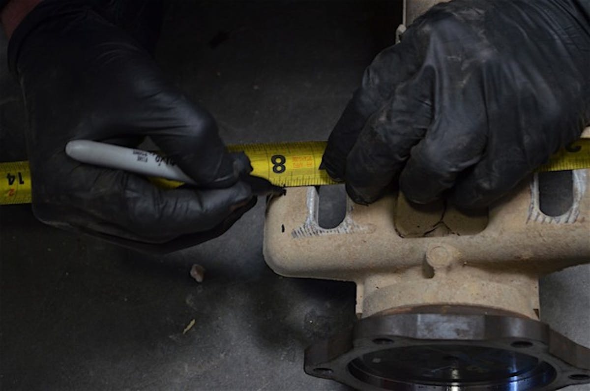 The front differential needs to be modified to clear when it is at its lower location.