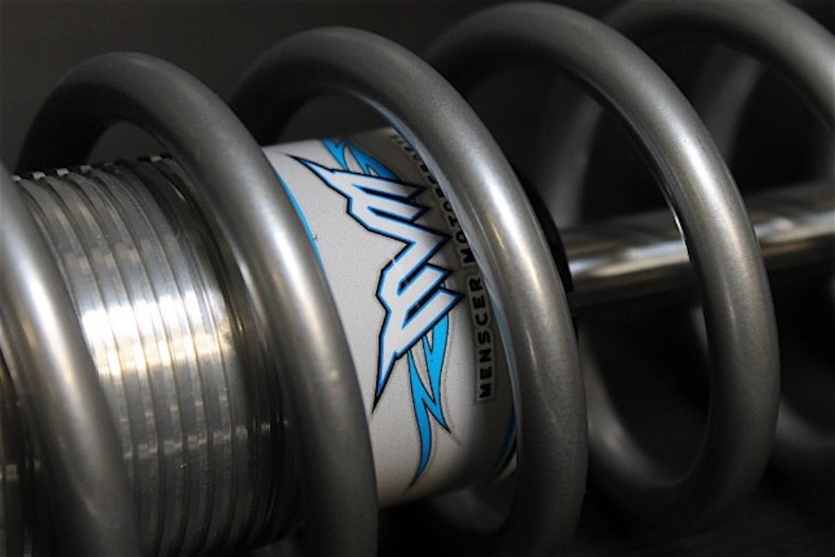 The Menscer double-adjustable shock will provider project car with the superior amount of adjustment to control its performance at the track.