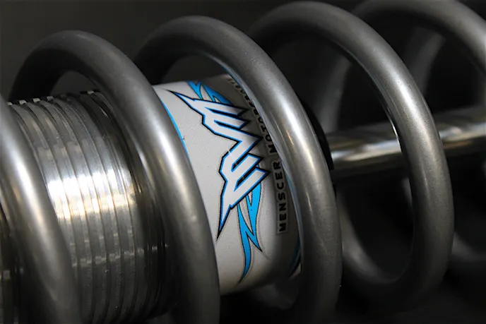 The Menscer double-adjustable shock will provider project car with the superior amount of adjustment to control its performance at the track.