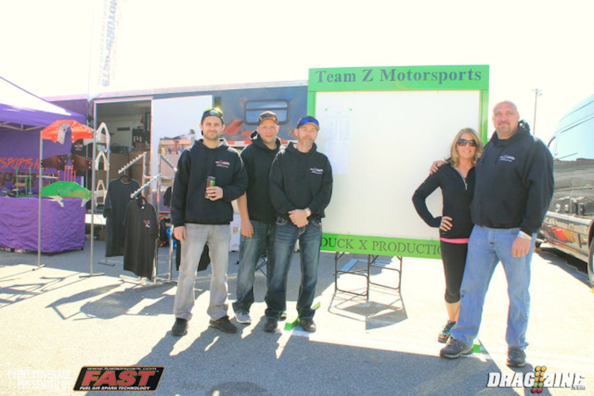 Team Z Motorsports is providing the leaderboard for the round sheets. This will be under close monitoring so please don't even think about taking the sheets  for your own pits. There will be public shaming for transgressions. From left to right; Joe Digiovanni, Frank Yennie, Kevin Singer, and Sheri and Dave Zimmerman.