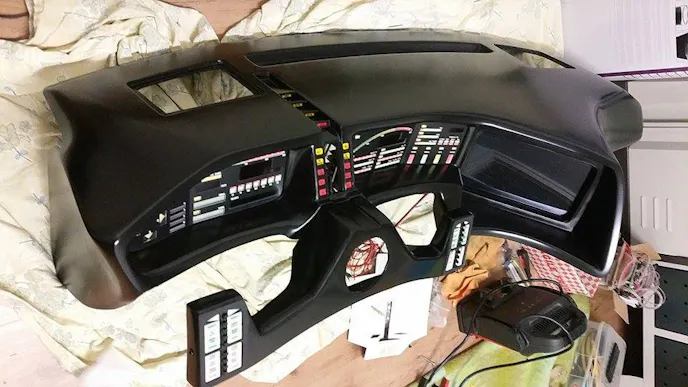 The level of detail in Bjorn's KITT replica work is insane.