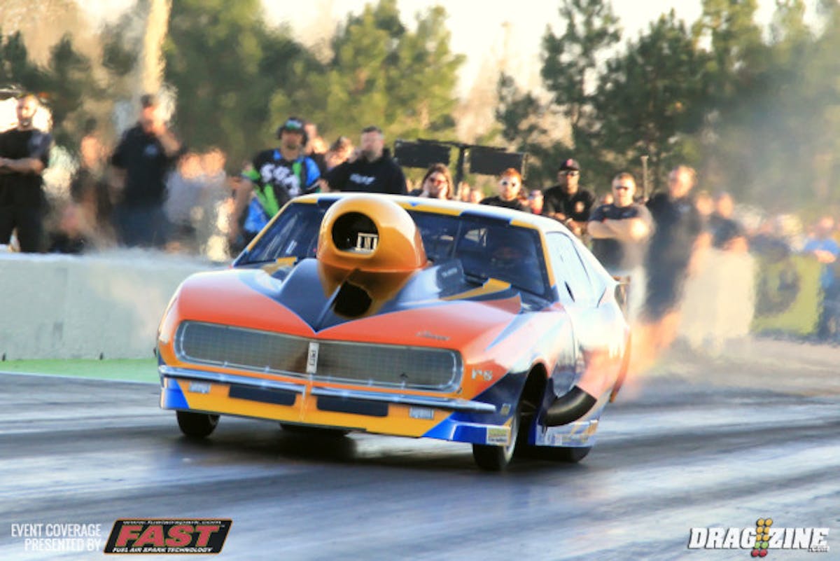 Taylor Lastor made a good hit to half track before clicking it off to a 4.62.