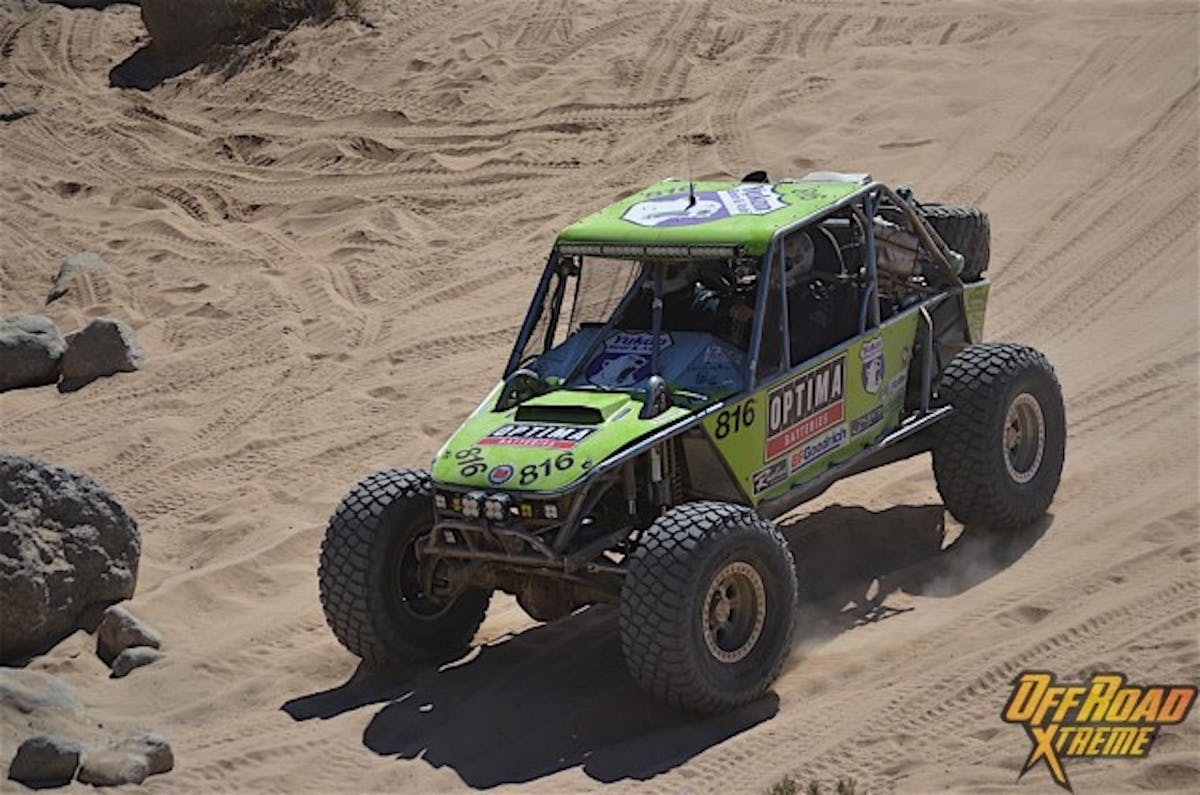 Even with the issues the team still finished the race.