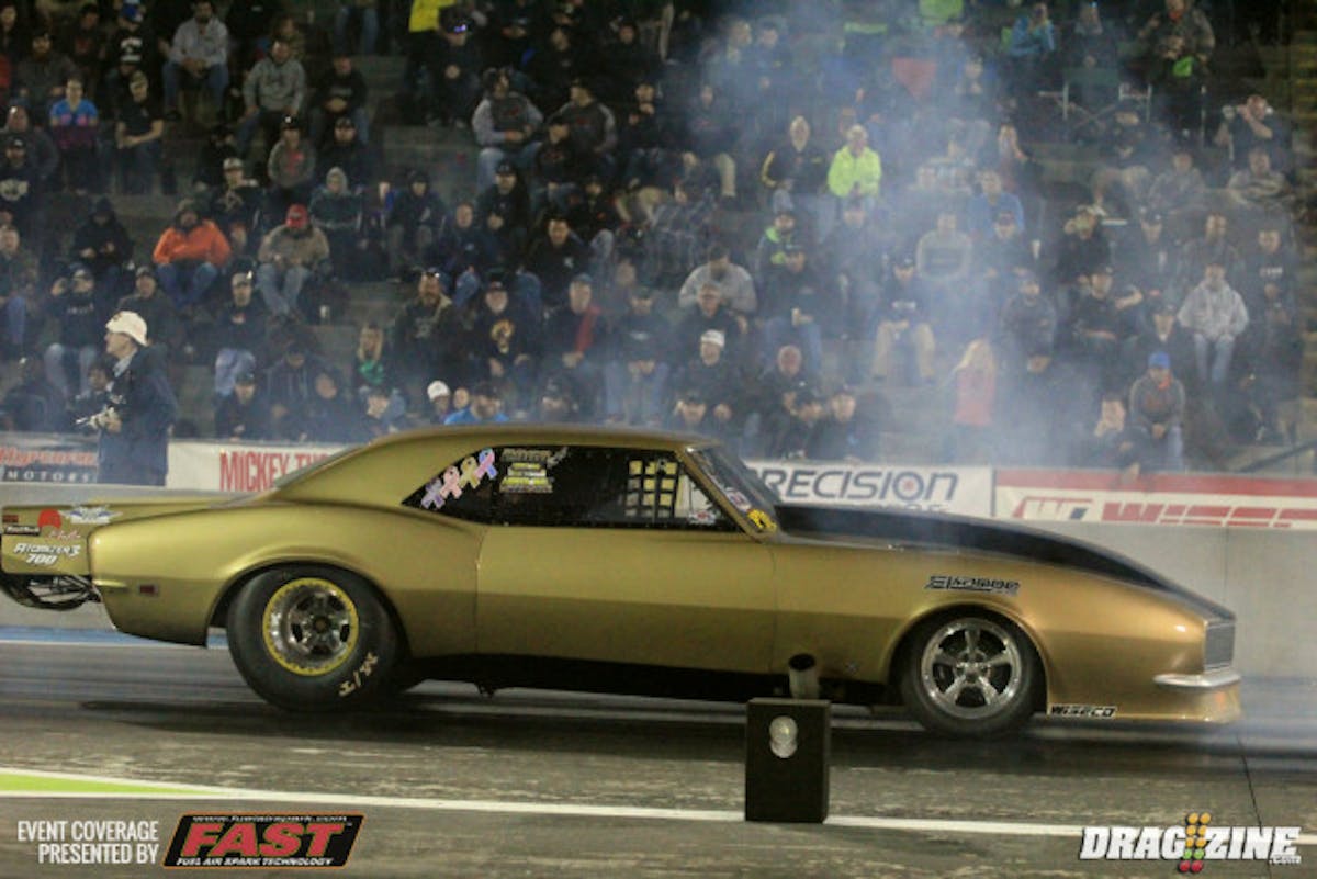 Dewayne Mills put up a 3.909 earlier landing second in class. We will see if that will stand as there are a lot of cars left to run.