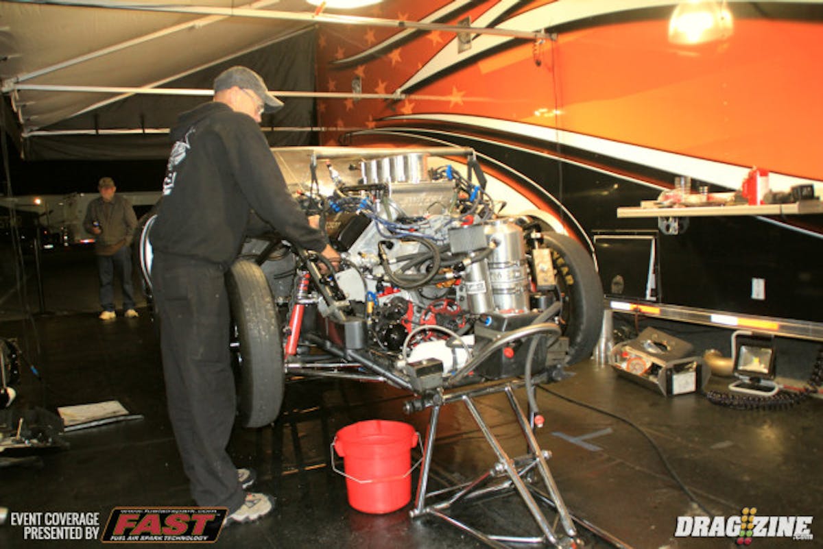 Killin Time Racing was trying some new things out with Hyde that didn't work out so they will be swapping back to their “trusted and can't be busted hot rod motor.”  according to Stevie Fast. Smart money says Sitton will improve.