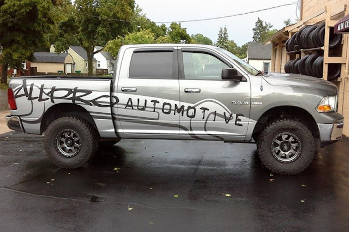 The other truck belonging to Argue is this 2010 Dodge Ram Hemi.