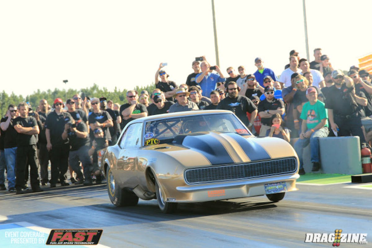 After four rounds of Radial vs the World qualifying Jason Michalak improved to number one spot with a 3.876 at 196.07. Dewayne Mills also moved up with a 3.884 at 209.33, a new best for him.