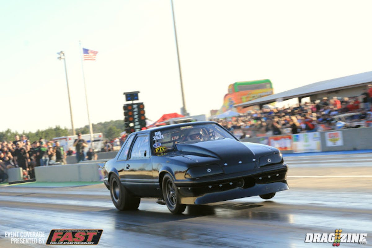 Enzo Pecchini ripped off a 3.96 at 188 in the third session landing seventh on the ladder. The car launched hard and moved left a bit but Enzo did his job and kept the hammer down, correcting the car and saving the pass.