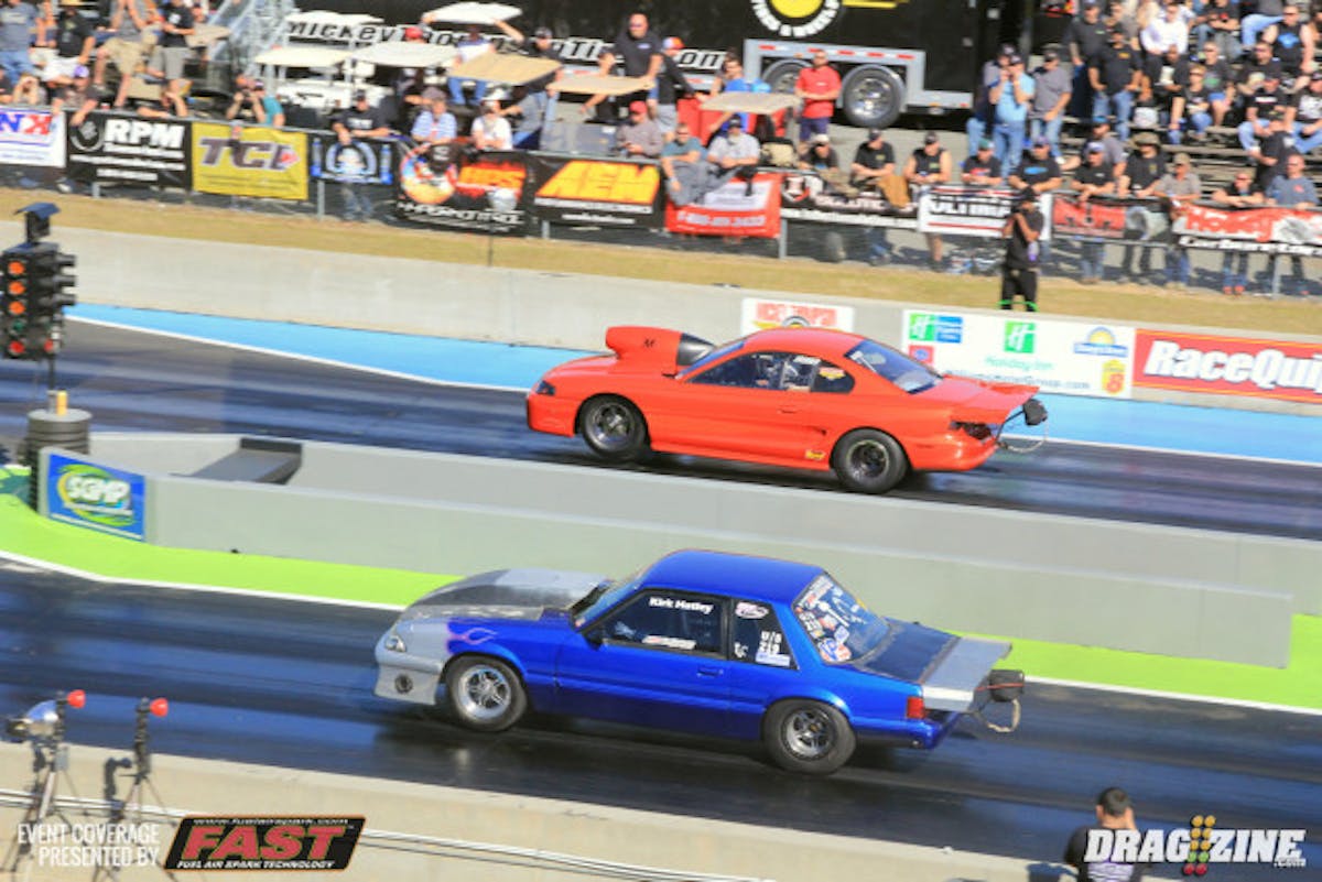 In Ultimate Street Butch Kemp set people talking after running a 4.79 at 144 with his Uratchko Racing Engines NA small block powered Mustang.