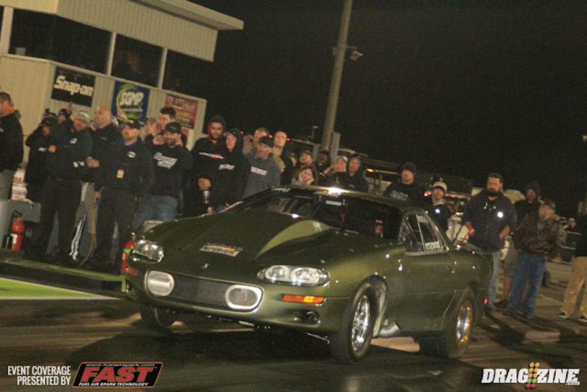 Tony Ridenour landed ninth in ODR with a 4.366 at 180. Tony has been pretty  consistent recently and has the Camaro for sale. 