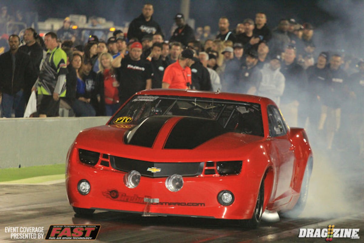 Ryan Martin has han consistently this weekend with his new ride. Mark Woodruff was his opponent but late on the tree with a .115 reaction and struck the tires. Martin will advance with a 4.05 at 186.