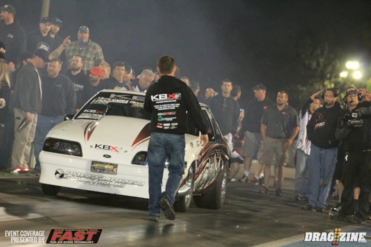 Jared Johnson met with Kevin Cram  scoring a win after an .047 reaction and 4.53 ET to Cram's .109/4.58.