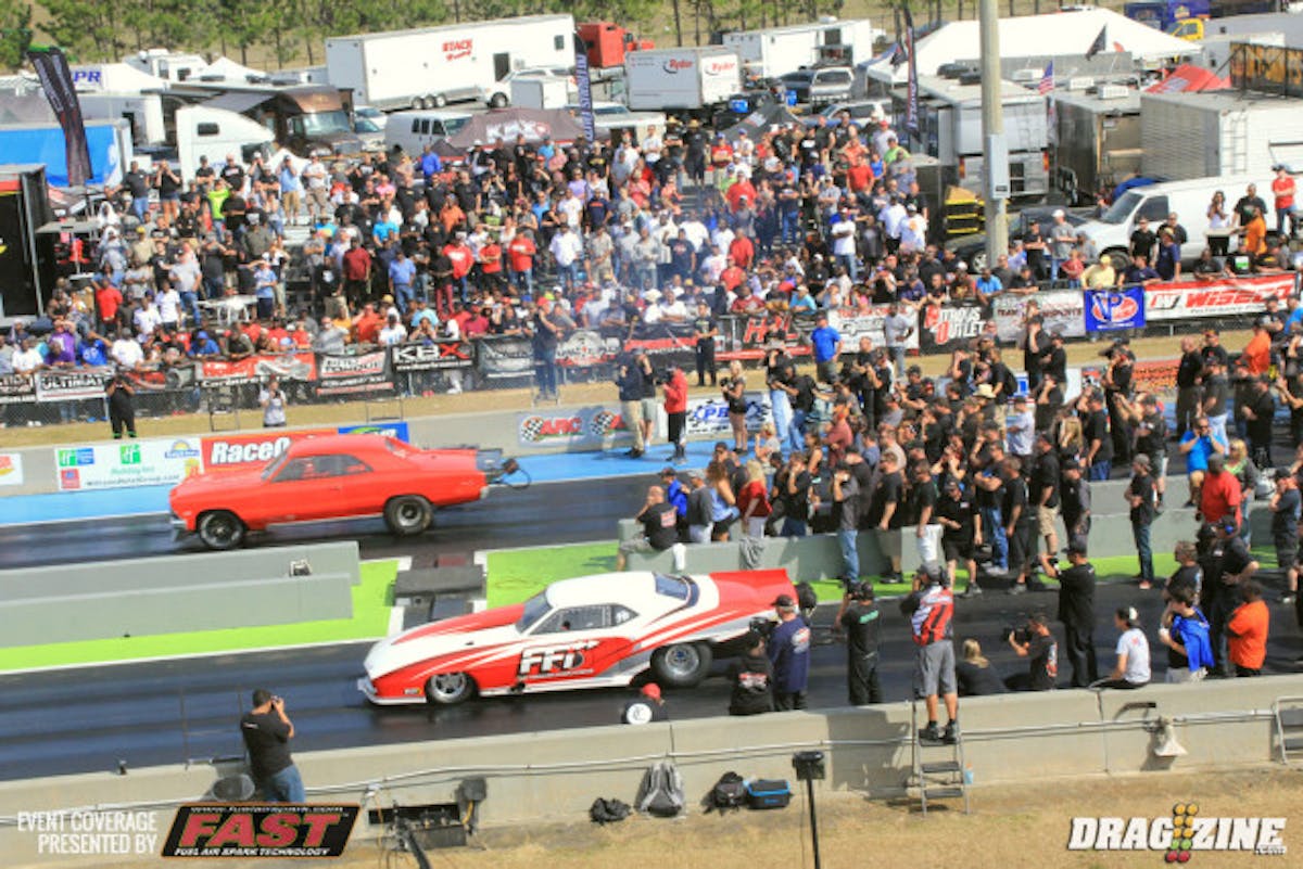 Chad Opaleski was paired with Rick Thornton in round two earning the win after Thornton timed out running a 4.41.