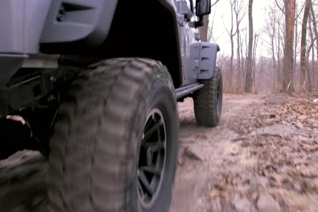 The owner of the Jeep will have a lot more fun on the trail with everything that was added to it.