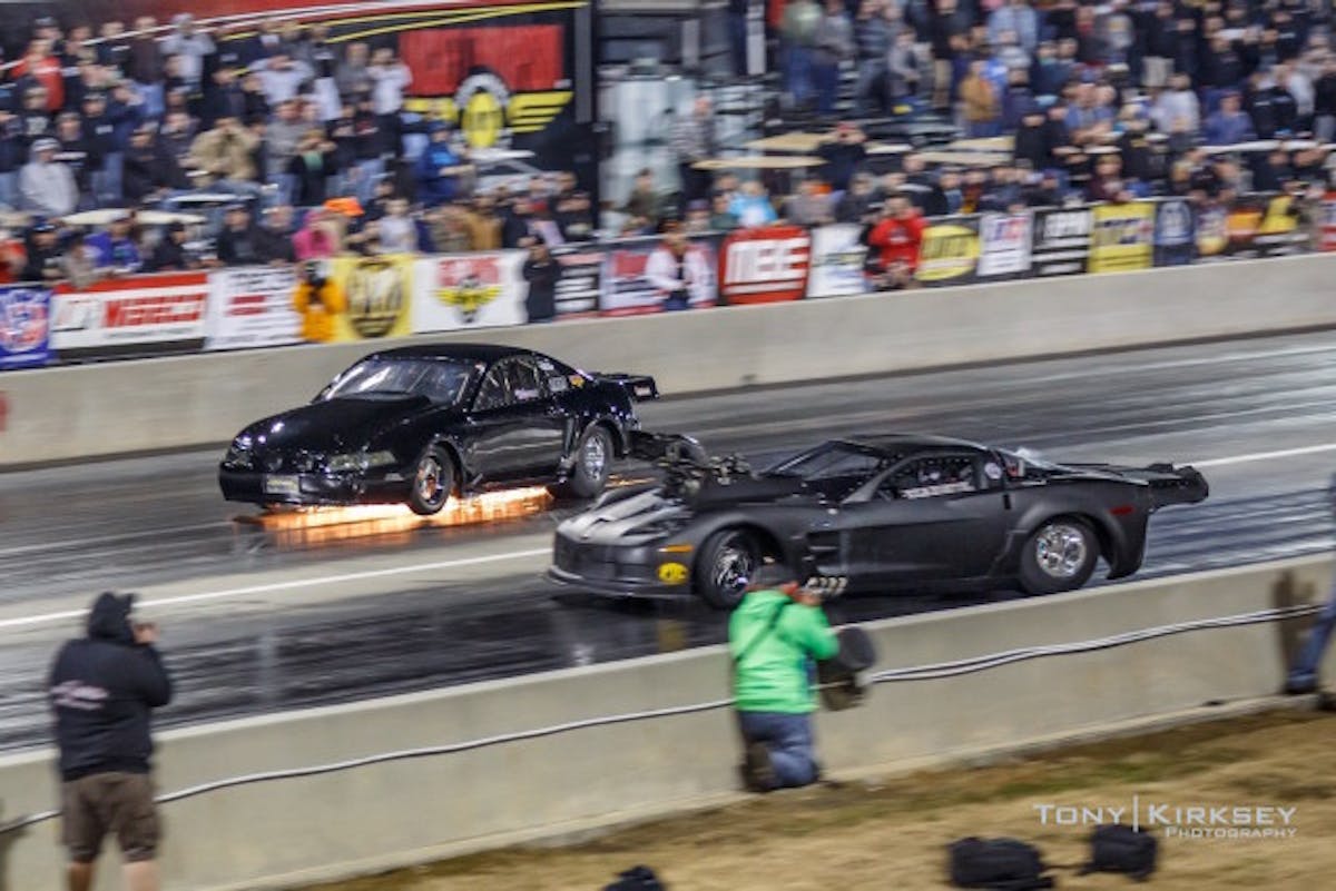 The moment before the impact. Thanks to Tony Kirksey for the amazing photos!