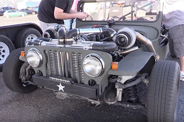 Do you think Wadding's Jeep could give the LSx Willys some competition?