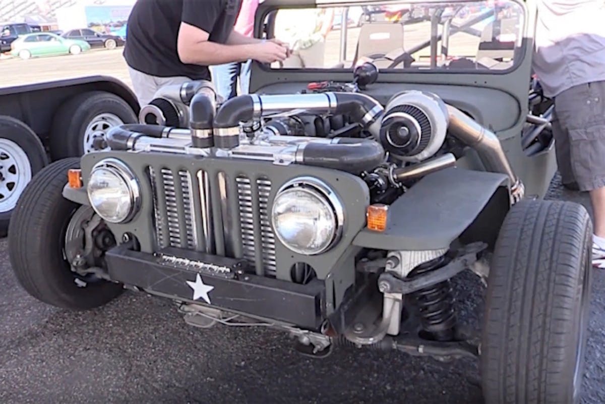 Do you think Wadding's Jeep could give the LSx Willys some competition?