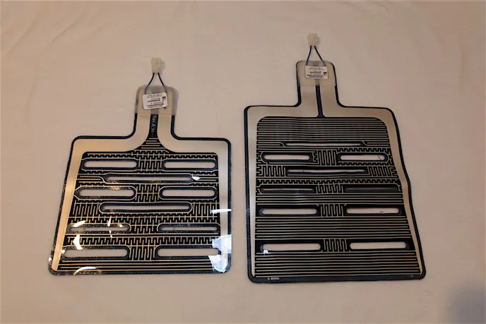 The SeatHeater seat heating kit comes with two seat heater elements in every kit.