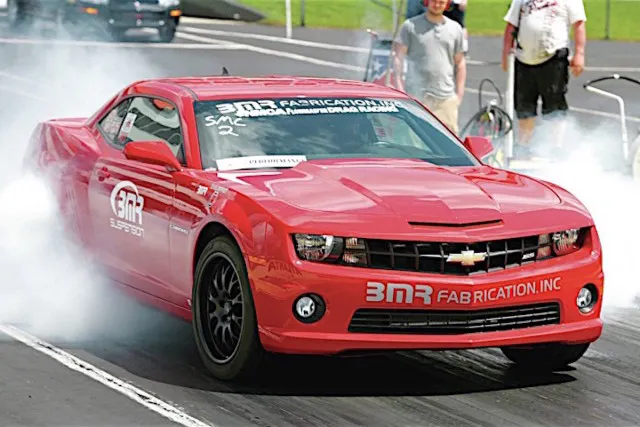 The BMR Suspension Camaro is putting in work at the strip!
