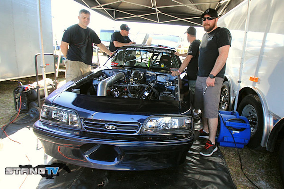 Aaron Bates finished seventh in the 2015 Renegade points and has stepped up his engine program this year with a new top end from Total Engine Airflow looking for more power.