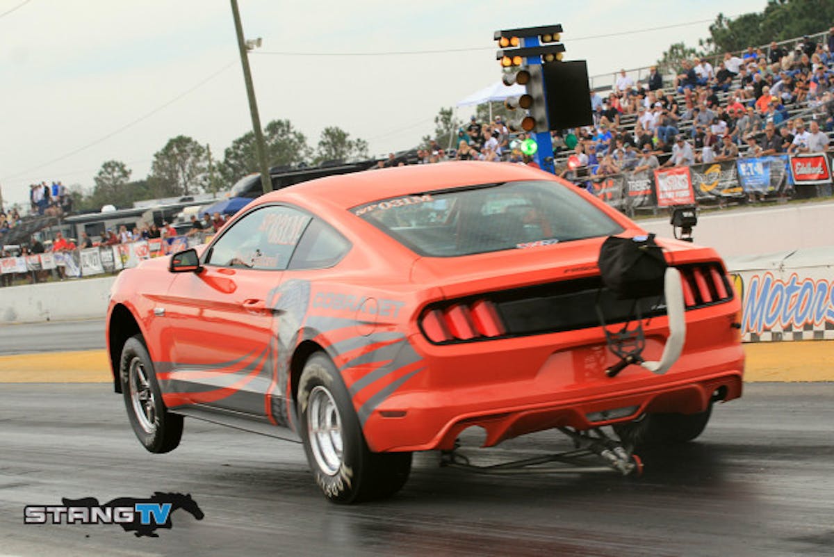 Bongiovanni took the starting line advantage over Heltzel .059 to a .073 but couldn't hold off Heltzel's 8.77 at 150, .11 over Index to his 8.66 on an 8.52. Calvert put an .016 reaction to his advantage scoring a win to face Rod Heltzel in the final where he pulled an .022 light to Calvert's .086. They were dialed 8.66 and 8.67 respectively with Heltzel going 8.72 at 152 scoring the event win on reaction time to the quicker but losing 8.68 at 156.