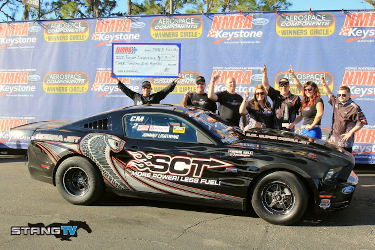 Once there Guertin was way early with a -.295 reaction ending his day and handing Johnny the win with his 8.01 at 175 MPH.