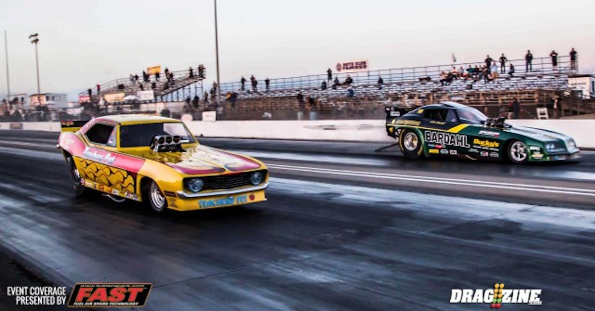 Hollywood Kris Krabill (Far Lane) defeats Steven Densham (Near Lane) to capture the 2016 March Meet Title