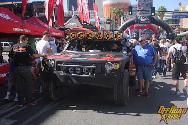 Contingency allows fans to get up close and personal with the race vehicles.