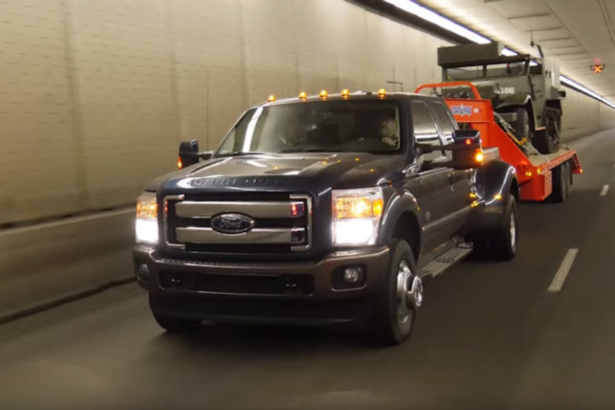 For testing out how a truck does with hauling and towing, there's hardly a better spot than the Eisenhower Tunnel.