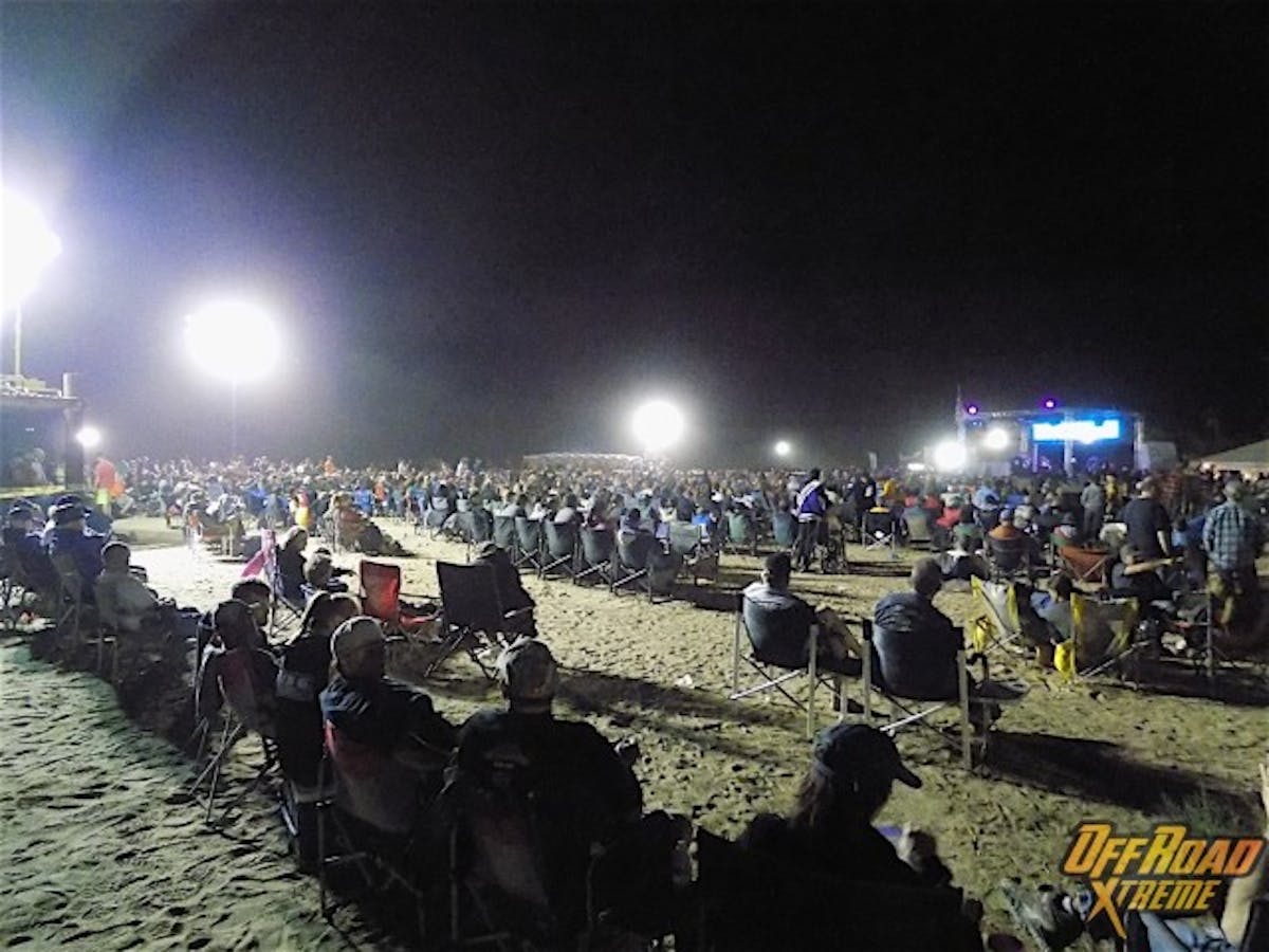 When the sun went down, the prizes went up.