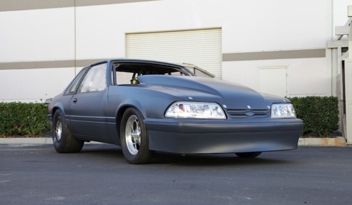 Our Project Evil 8.5 getting ready to receive a set of Menscer Motorsports custom-valved shocks.