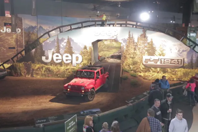 Camp Jeep at the 2016 Chicago Auto Show.