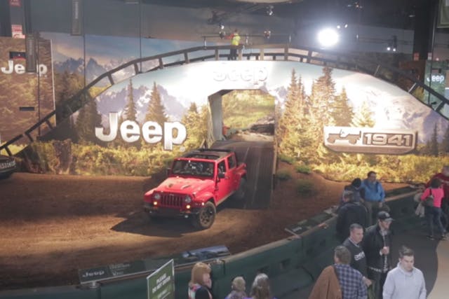 Camp Jeep at the 2016 Chicago Auto Show.